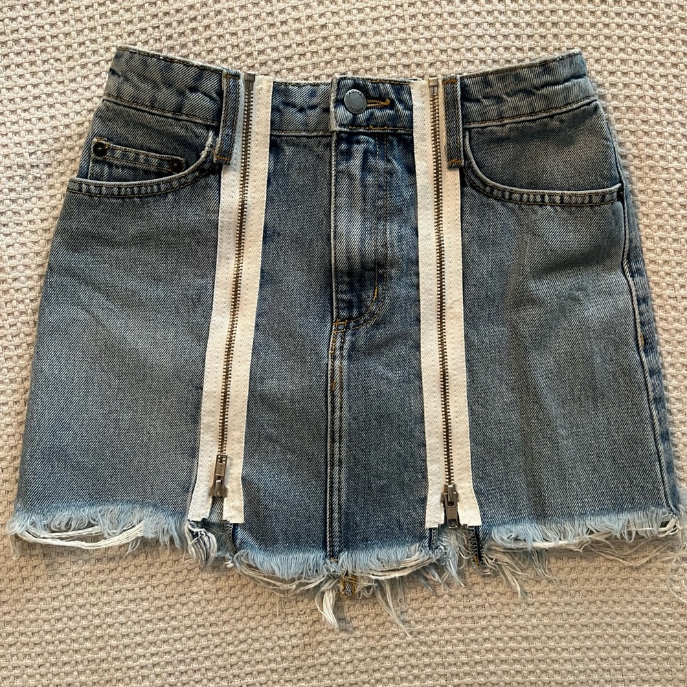 CARMAR Denim Skirt, Size 26